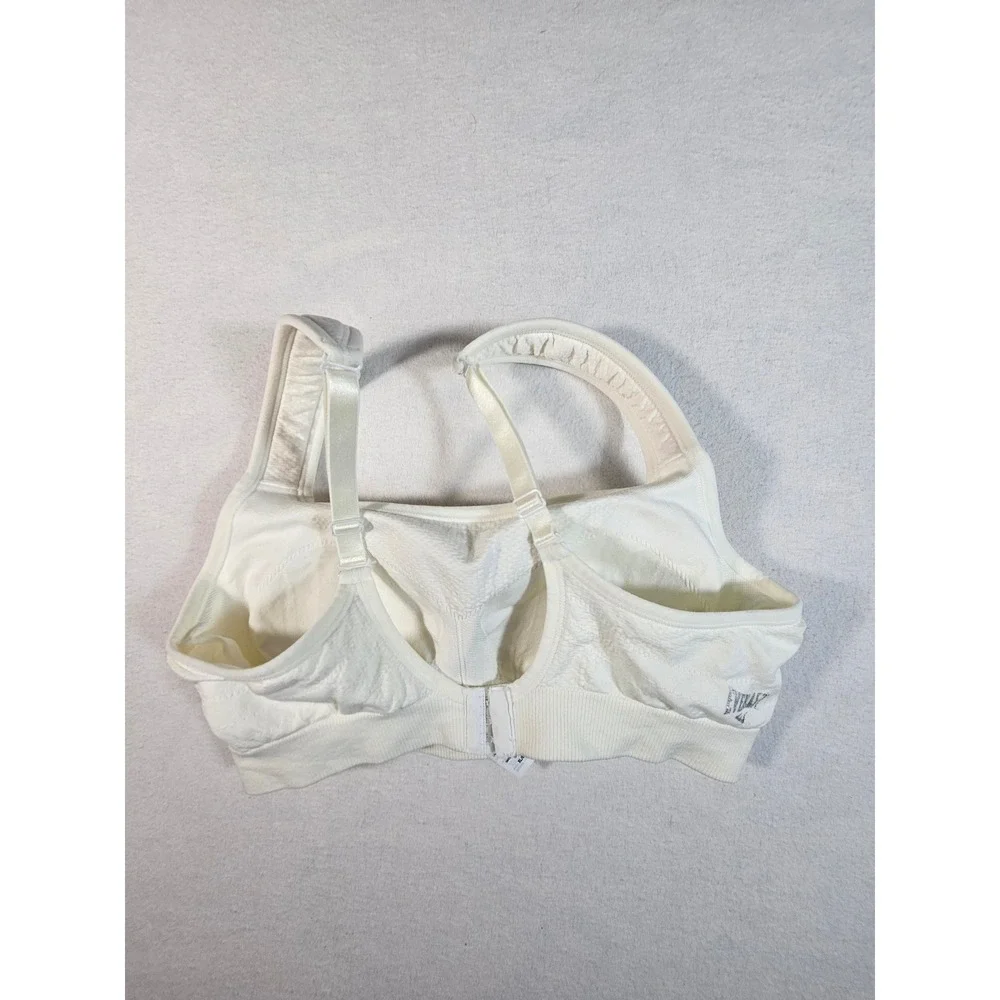 Everlast Womens Sports Bra White High Impact Seamless Racerback XL RN 15099